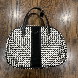 Coach Black and White Logo Handbag